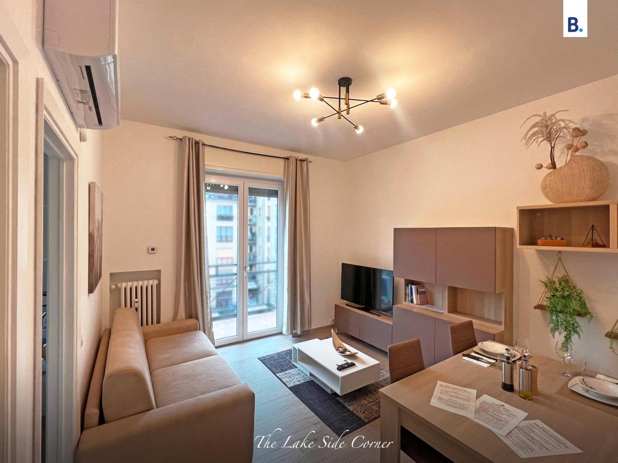 The Lake-Side Corner Apartment Como Bagian luar foto